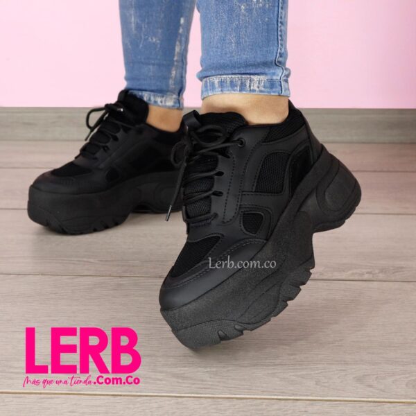 TENIS MONSTER NEGRO 3D