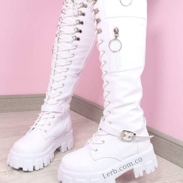 BOTAS NICOLL BLANCO