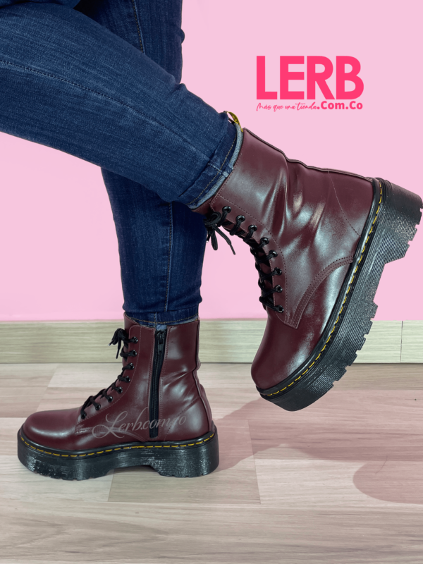 BOTINES MARTINA RED WINE - Imagen 6