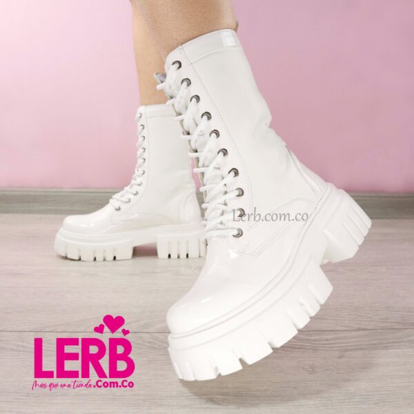 BOTINES CANDY BLANCO