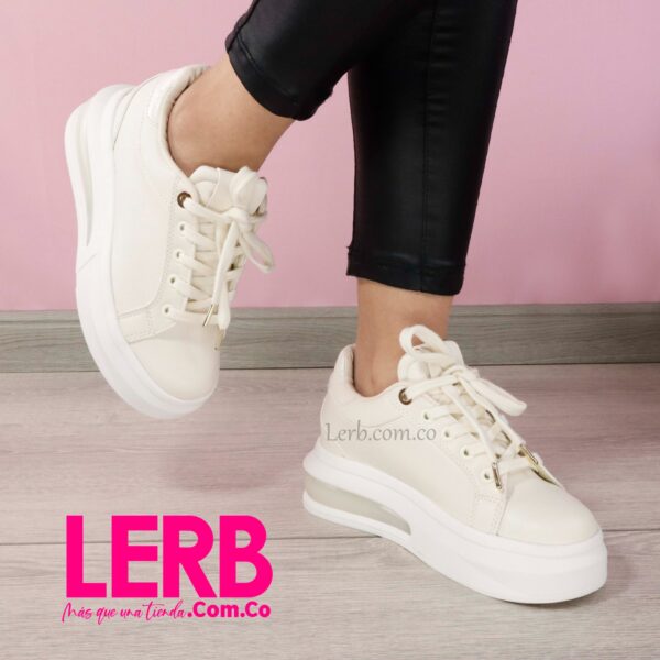 TENIS SIRA BEIGE - Imagen 2