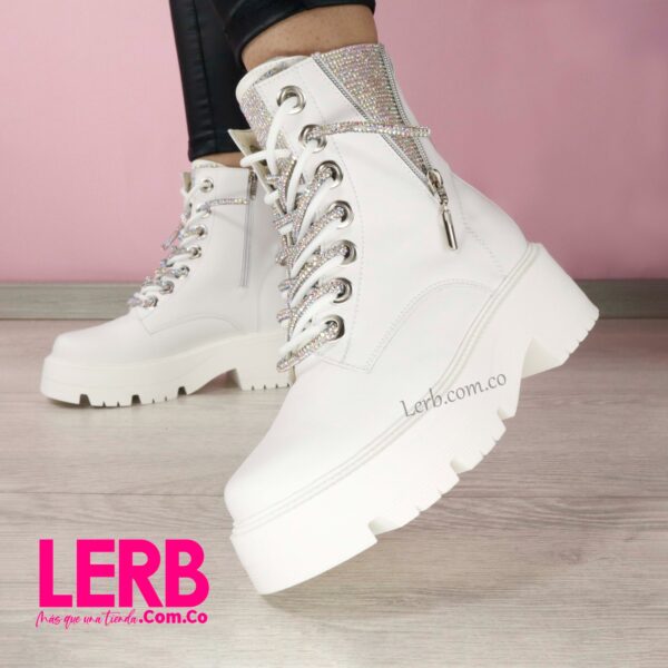 BOTINES SASHA BLANCO FAST