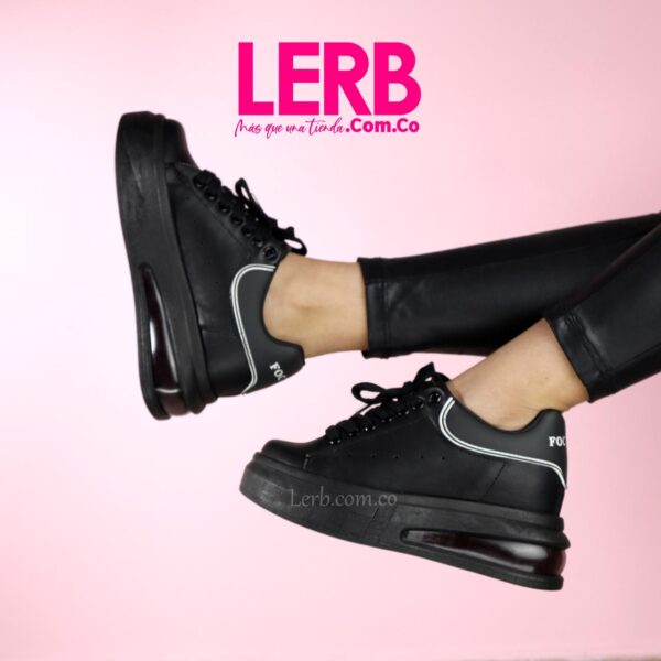 TENIS WEAR NEGRO - Imagen 2