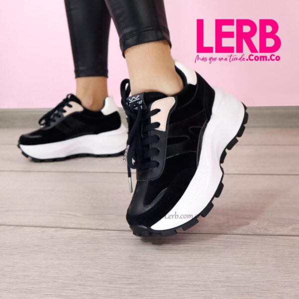 TENIS NATY NEGRO - Imagen 2