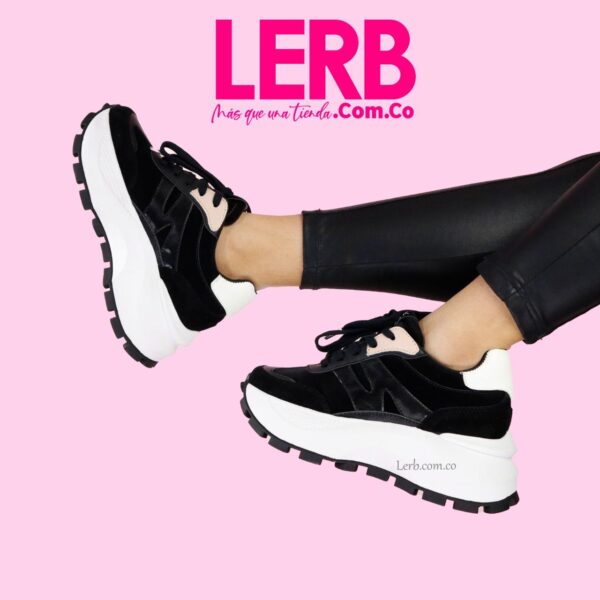 TENIS NATY NEGRO - Imagen 3