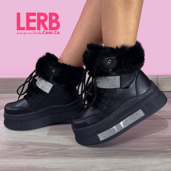 TENI BOTA SHINE NEGRO