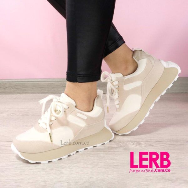 TENIS SAMY BEIGE - Imagen 3