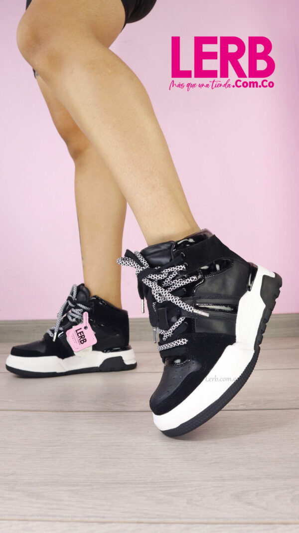 TENI BOTA LUX NEGRO - Imagen 3