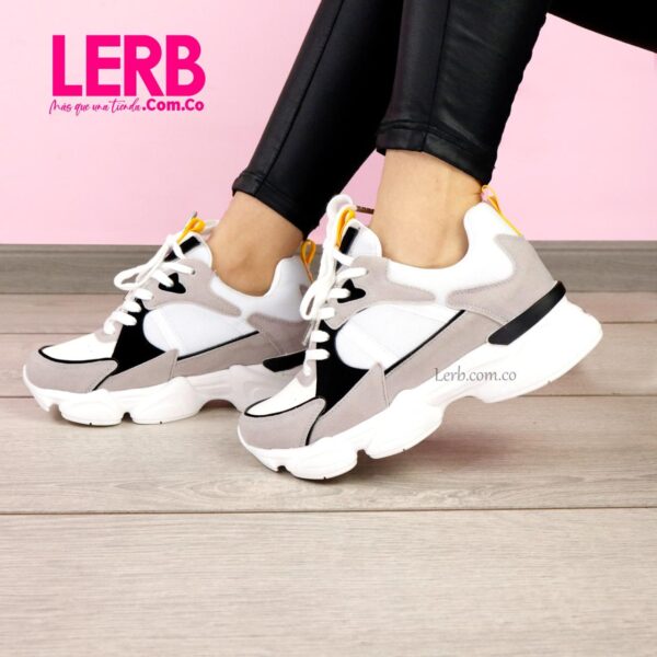 TENIS ADELE AMARILLO - Imagen 2
