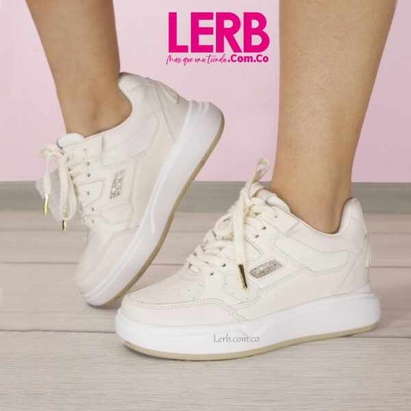 TENIS BLIM BEIGE - Imagen 4