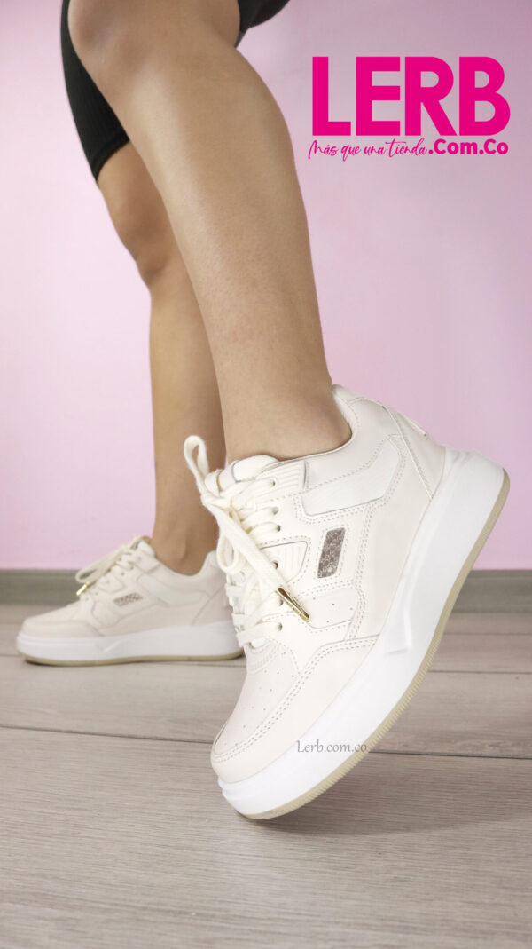 TENIS BLIM BEIGE - Imagen 3