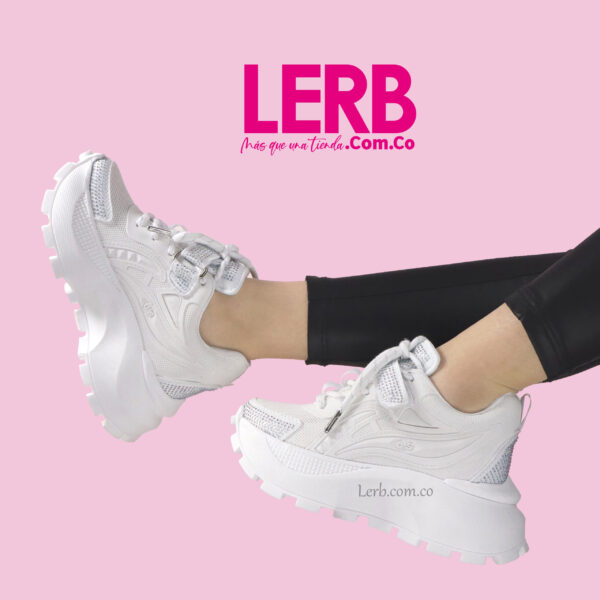 TENIS TRENDY BLANCOS - Imagen 2