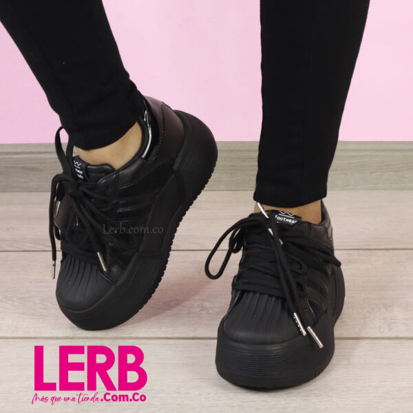 TENIS EMMA NEGRO - Imagen 2