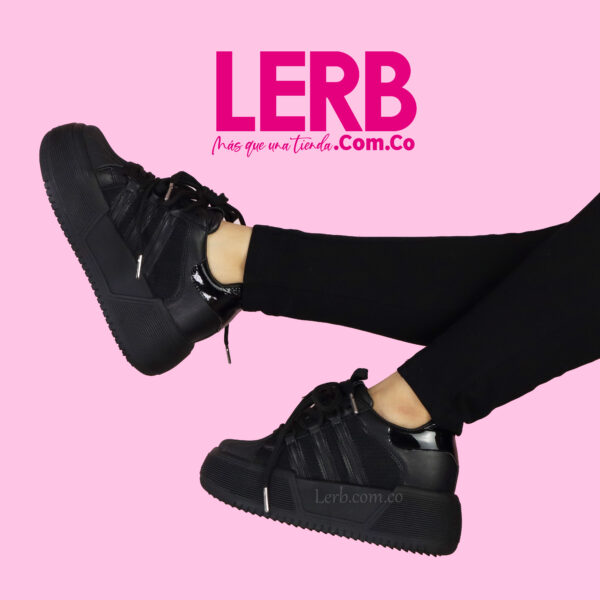 TENIS EMMA NEGRO - Imagen 4