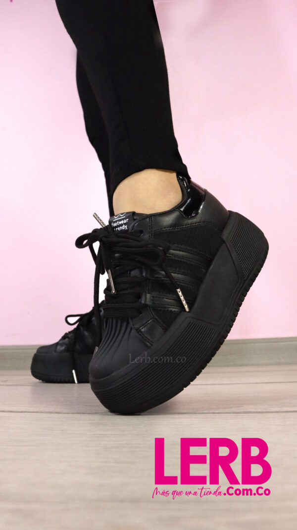 TENIS EMMA NEGRO - Imagen 3