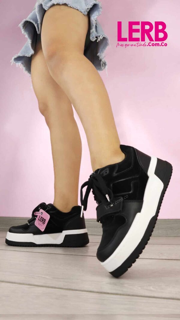 TENIS BRIA NEGRO - Imagen 4