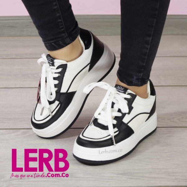 TENIS DANI BLANCO X NEGRO - Imagen 3