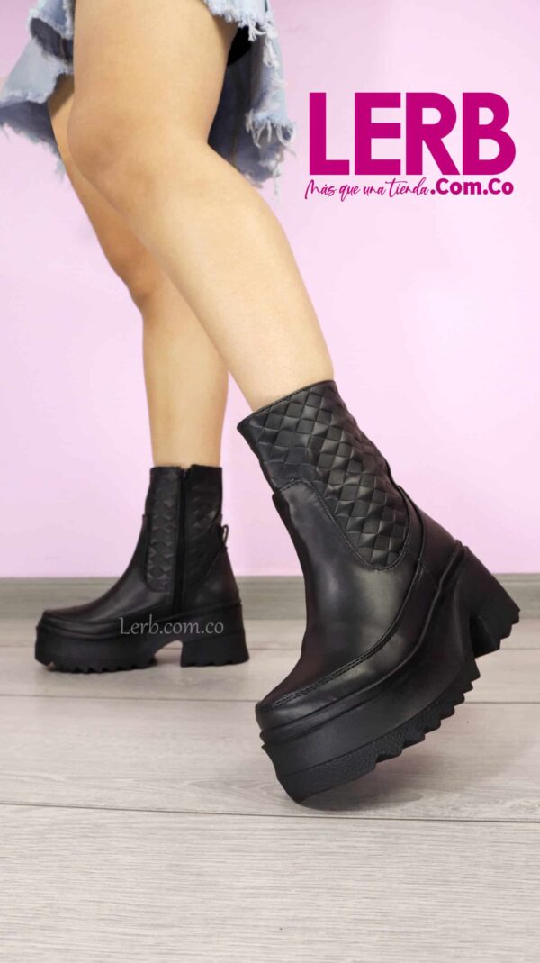BOTINES ROMA NEGRO - Imagen 3