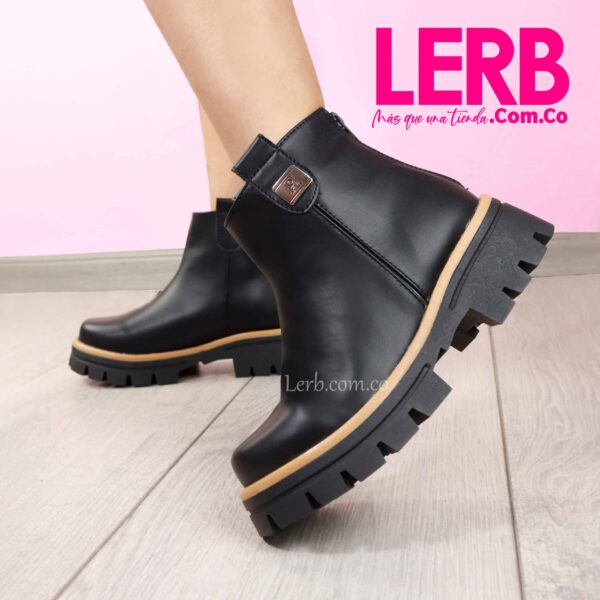 BOTINES VEGA FAST BEIGE - Imagen 2