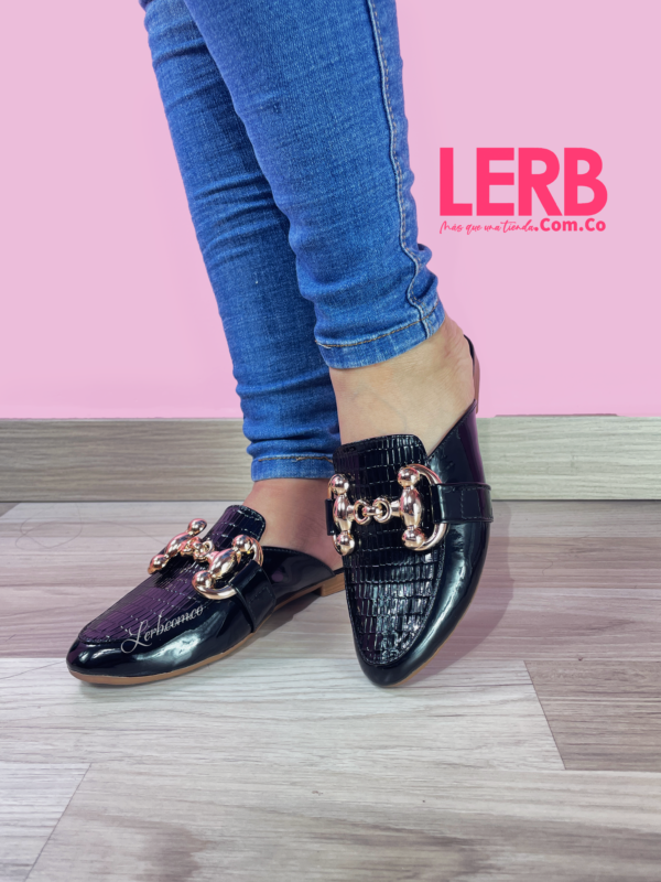 MOCASINES AMOR NEGROS