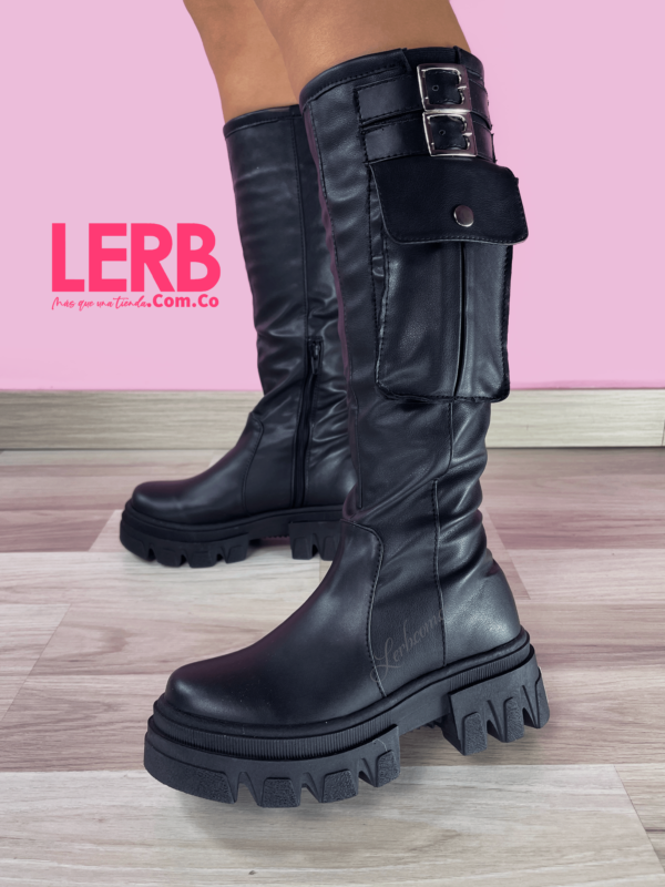 BOTAS CARGO NEGRAS - Imagen 5