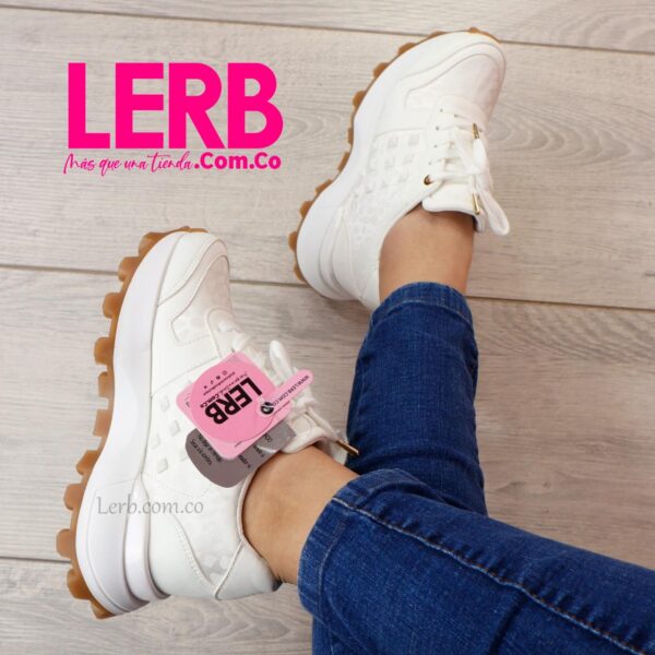 TENIS BONNIE BLANCO - Imagen 2