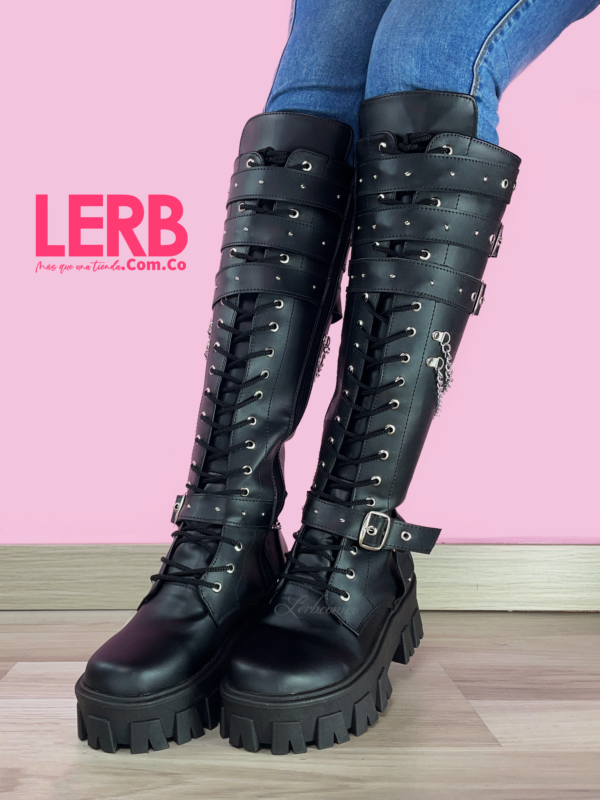 BOTAS ITALIA NEGRAS - Imagen 3