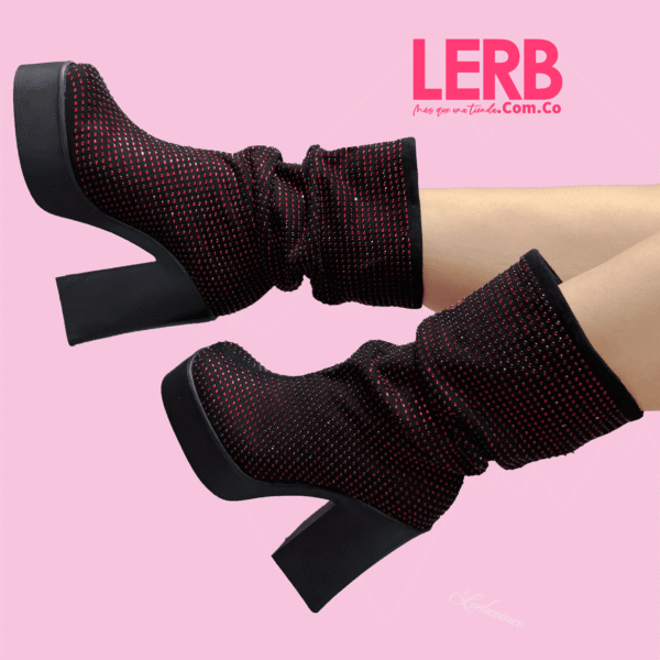 BOTAS GAGA ROJA - Imagen 2
