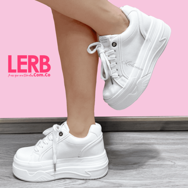 TENIS HOLLY BLANCOS - Imagen 2