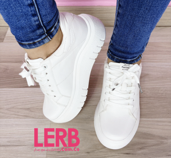 TENIS INDIGO BLANCOS - Imagen 2