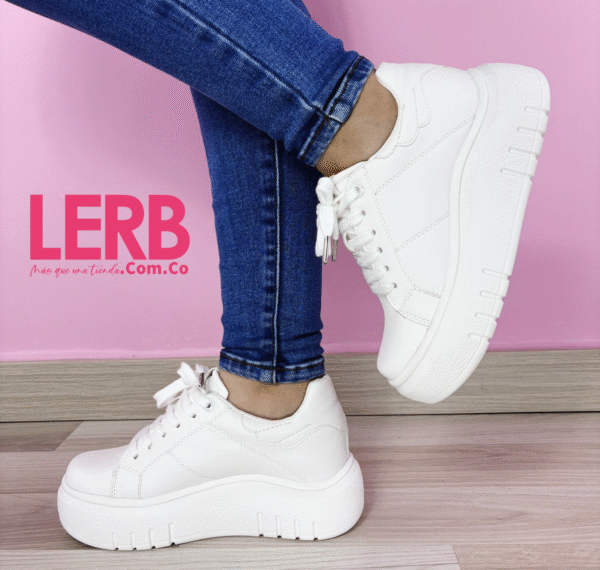 TENIS INDIGO BLANCOS - Imagen 3