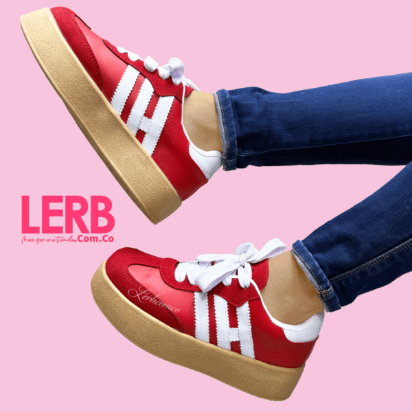 TENIS VANI ROJO