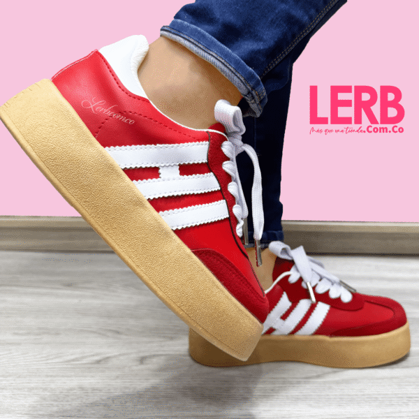 TENIS VANI ROJO - Imagen 2