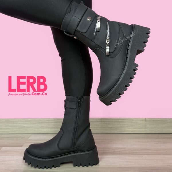 BOTINES LORA NEGRO - Imagen 3
