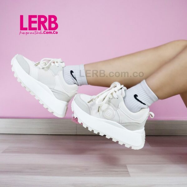 TENIS COMPAS CREMA - Imagen 3