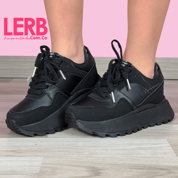 TENIS COMPAS NEGRA - Imagen 2