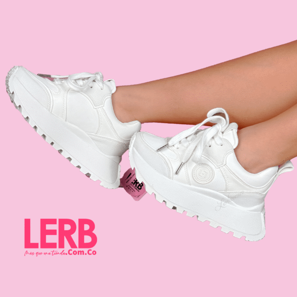 TENIS COMPAS BLANCA - Imagen 2