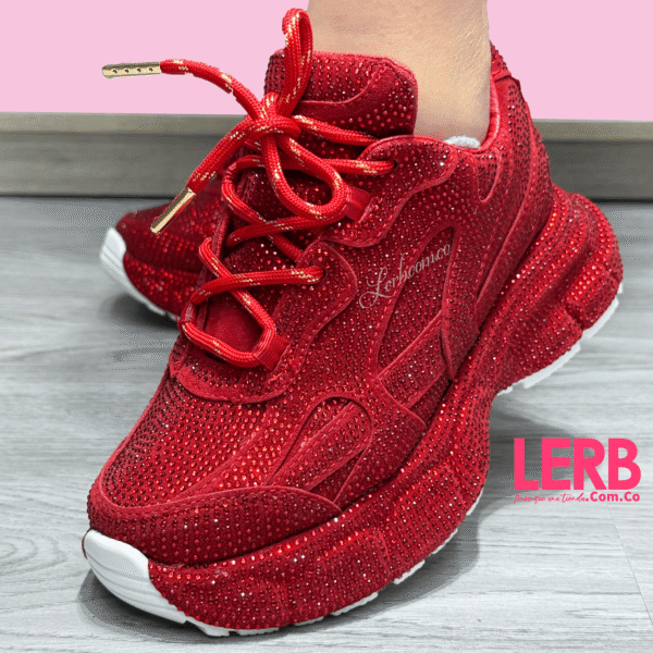 TENIS GORA ROJO