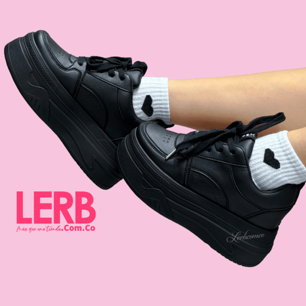 TENIS LORE NEGRO - Imagen 2
