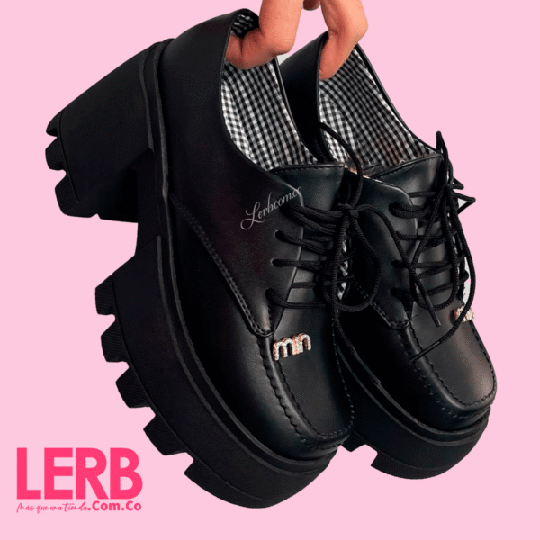 MOCASINES MIU NEGRO - Imagen 3