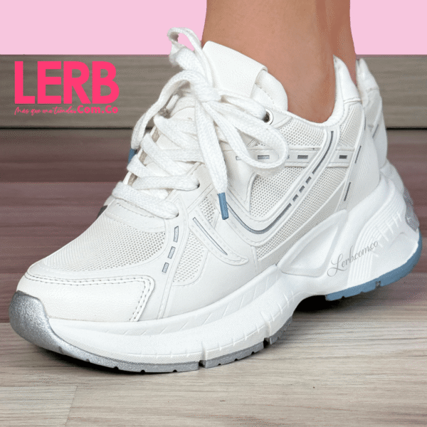 TENIS RUNNING AZUL - Imagen 4