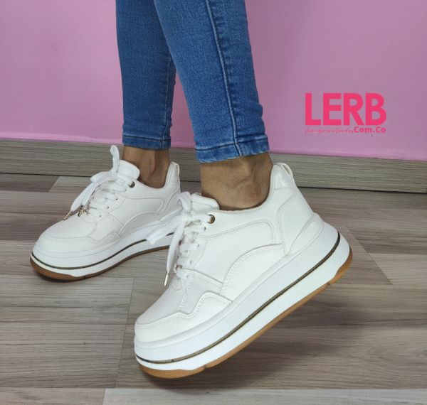 TENIS LIZI BLANCOS - Imagen 2
