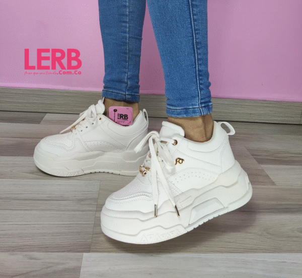 TENIS TOUS CREMA - Imagen 2