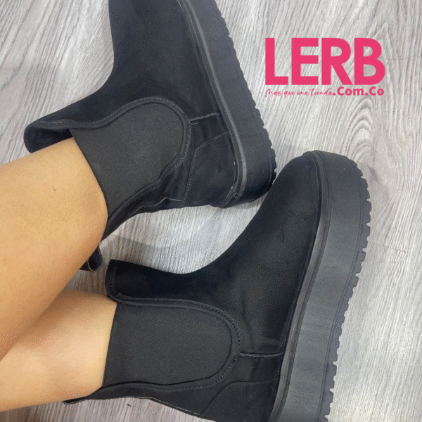 BOTINES BOMB NEGROS