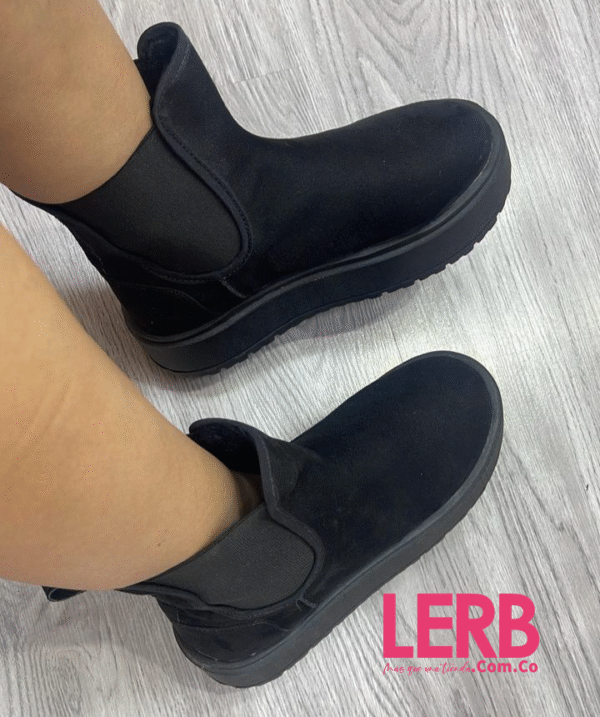 BOTINES BOMB NEGROS - Imagen 2