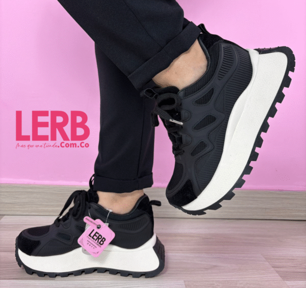 TENIS CONDOR NEGRO - Imagen 2