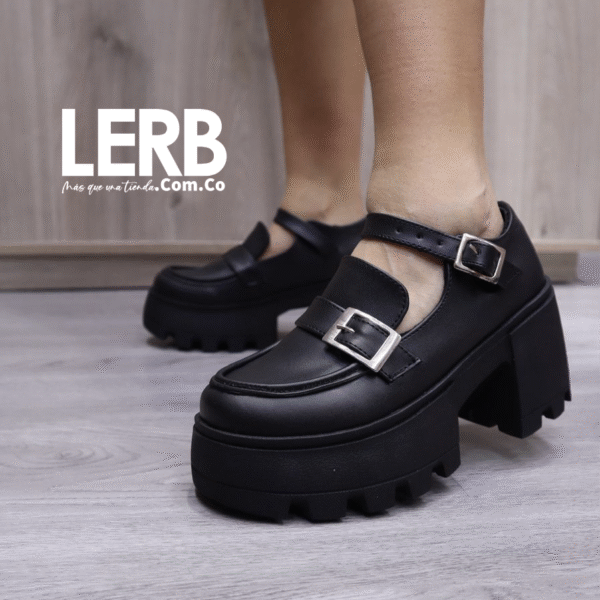MOCASINES COSTA NEGRO MATE