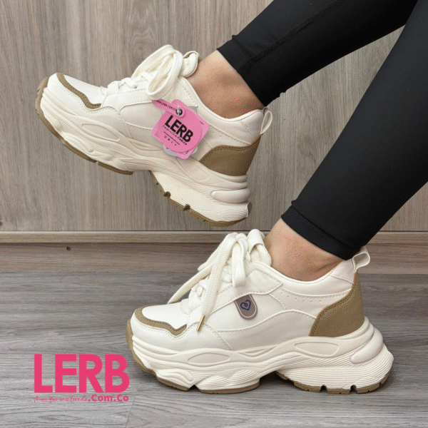TENIS EMA CREMA - Imagen 2
