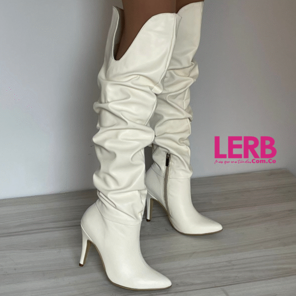BOTAS EXTRALARGA IVORY