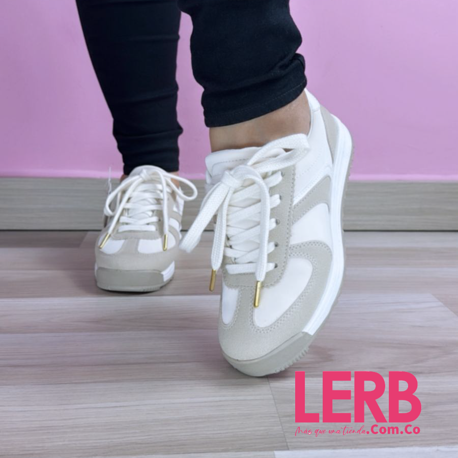 TENIS BEIGE MOTION
